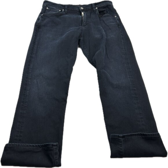 Citizens of Humanity Jeans Mens 32x29 Dark Blue Denim Gage Classic Straight USA - Picture 1 of 16